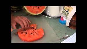 Many caterers use frozen melon balls (green and the orangish colors) that came from frozen bags. How To Freeze Watermelon Youtube