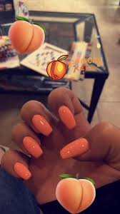 So, girls, i cannot imagine what is. Peach Acrylic Nails Coffin Peach Acrylic Nails Peach Nails Coffin Nails Designs