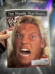 Positive experience meeting wrestling personalities