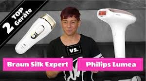 ipl gerate test braun silk expert pro 5 vs philips lumea prestige ipl haarentfernung youtube