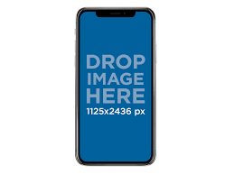Iphone X Mockup Against Transparent Background Iphone Iphone Mockup Latest Iphone