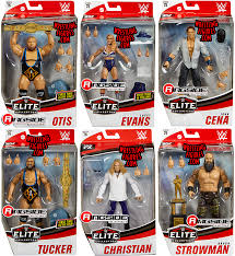 Figures elites basics accesories wwe mattel. Wwe Elite 76 Complete Set Of 6 Wwe Toy Wrestling Action Figures By Mattel This Set Includes John Cena Braun Strowman Otis Heavy Machinery Tucker Heavy Machinery Lacey Evans Christian