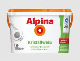 28,95 € 28,95 € (2,90 €/l) kaufen sie 2, sparen sie 5%. Alpina Kristallweiss Weisse Wandfarben Farben Putze Malerbedarf Tapeten