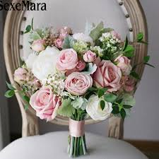 Beach wedding beach wedding colors bohemian style wedding beach wedding flowers bohemian beach wedding wedding tips styled for some reason it makes me imagine their grandkids finding these pictures one day…. Sexemara Ramo De Flores Novia Pink Beach Wedding Flowers Bridal Bouquets Vintage Wedding Decoration Artificial Wedding Bouquets Wedding Bouquets Aliexpress