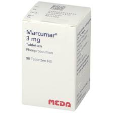 Folgende tabelle zeigt medikamente die den gleichen wirkstoff enthalten marcumar ausweis bestellen meda : Marcumar 3 Mg 98 St Shop Apotheke Com