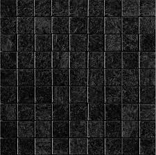 Imola Colosseum Black Square Mosaic Wall Floor Tile 300x300mm