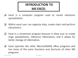 Www borang ea cukai pendapatan. Introduction To Ms Excel Online Presentation
