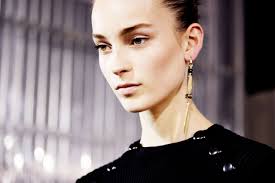 Isabel Marant's Fall 2015 Runway Beauty: Perfect Skin, Sculpted Cheekbones,  and Thrown-Together Knots