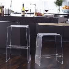 Acrylic Stool Acrylic Bar Stools Modern Kitchen Design Acrylic Counter Stools