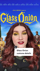 Glass Onion costume designer Jenny Eagan did something that I have never  seen in a film yet, and that is incorporate masks in her costumes (who is  wearing them, what kind of mask, and how they are ...