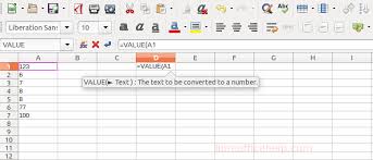 Need to translate in the other direction? Convert Text To Number In Libreoffice Calc Libreofficehelp Com