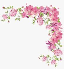 Hd to 4k quality, all ready for download! Watercolor Flowers Transparent Pink Flower Border Png Png Image Transparent Png Free Download On Seekpng