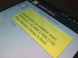 The alerts are broadcast through radio, tv, road signs, cell phones, and other. First Wireless Amber Alerts Pushed To California Cell Phones In Search For Missing Socal Children Banning Ca Patch