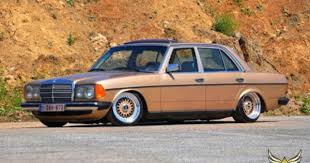 Mercedes Benz 200d W123 On Bbs Rs Wheels
