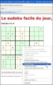 Impressionnant grille sudoku gratuite à imprimer intéressant vous motiver à être utilisé dans votre manoir conception et style plan avenir prévisible encouragé à le website : Comment Imprimer Une Image Internet Explorer Sudokus Pour Enfants A Imprimer