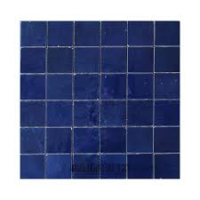 Shop tile and a variety of flooring products online at lowes.com. Blue Moroccan Pool Tile Blue Moorish Bathroom Tiles Blue Zellige Tile