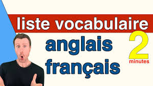 La traduction du texte français en anglais. How To Learn French Vocabulary Liste De Vocabulaire Anglais Francais Les Indefinis Youtube