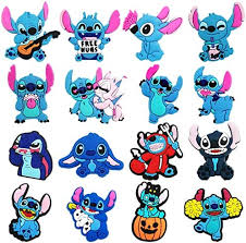 Amazon.com: Shoe Charms for Crocs, PVC Shoe Charms Decoration Pins Cute  Stitch Accessories for Women Kids Teens Girls and Boys (16) : Clothing,  Shoes & Jewelry
