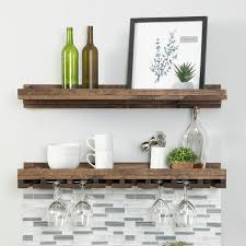 Check out our wall mount wine rack selection for the very best in unique or custom, handmade pieces from our wine racks shops. Bernon Solid Wood Wall Mounted Wine Glass Rack Reviews Birch Lane