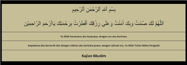 Doa Berbuka Puasa Iman Tuhan Doa