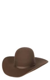 Maybe you would like to learn more about one of these? Cavender S 6x Walnut Open Crown Felt Hat