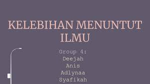 Kelebihan Menuntut Ilmu Flip Ebook Pages 1 6 Anyflip Anyflip