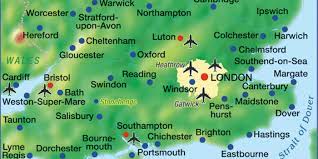 It was built in six stages between. Karte Von Sudengland Region In Vereinigtes Konigreich Grossbritannien Welt Atlas De