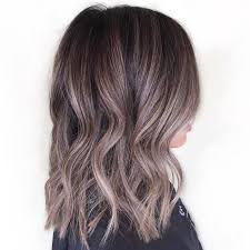 Silver Highlights In Light Brown Hair Balayage Hair Blonde Hair With Highlights Hair Color Balayage
