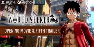 Okay so before i even start i know a bunch of people are gonna say something about how the movies aren't canon and yes, obviously they aren't but the point of this post is to help people who want to know where to watch them in a timeline order regardless. Watch One Piece World Seeker Opening Movie Fifth Trailer