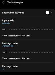 Nu pot trimite mesaje vodafone. Mesaje Text A51 Samsung Community