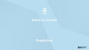 Bejlek vs. Swiatek Prediction at the Roland Garros – Wednesday, May 27
