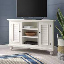 Harrison Corner Tv Stand For Tvs Up To 49 Corner Tv Stand Beachcrest Home Home