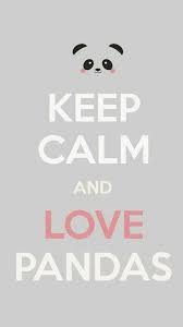 Set as your lock screen or home screen and adjust accordingly to fit with your screen. Wallpaper Love Panda Pictures