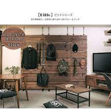 楽天市場 radi ラディシリーズ 突っ張り壁面間仕切りハンガーラック 幅90 奥行40 ブラウン ブラック色 クローゼット オープンシェルフ つっぱり棚 つっぱりラック 収納棚 収納ラック オープンラック インテリア 壁面収納 おしゃれ ネット家具