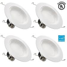 Torchstar Wet Location 56 Inch Dimmable Recessed Led Downlight 17w 120w Equivalent High Cri Energy Star 5000 Downlights Retrofit Recessed Lighting Dimmable Led