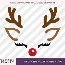 Rudolph The Red Nosed Reindeer Lollipop Svg And Pdf File Etsy Rudolph The Red Red Nosed Reindeer Reindeer Face
