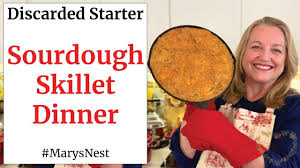 Sourdough chocolate chip banana bread don't discard your extra sourdough starter! Sourdough Skillet Dinner What To Do With Discarded Sourdough Starter Youtube