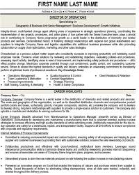business development manager resume
