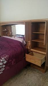 Besides cardboard packing box, headboards were also wrapped in plastic. A For Sale In Dallas Tx Offerup Bedroom Wall Units Bedroom Wall Headboard Wall