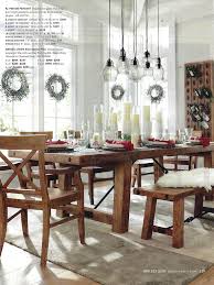 From Pottery Barn Catalog Christmas 2016 Wonderful Example Of How Clear Glass Cylinders Can Be Use Diy Dining Table Farmhouse Light Fixtures Pendant Lighting