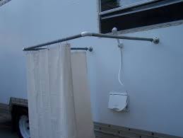 Outdoor Shower Curtain Ideas Outdoor Shower Kits Diy Shower Curtain Portable Outdoor Shower