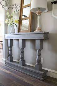 Diy Console Table Diy Console Table Rustic Console Tables Rustic Consoles