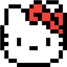 All right reserved about each tutorial by the creator member. Download Hello Kitty Cute Pixel Art Grid Easy Full Size Png Image Pngkit