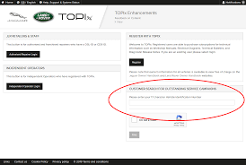 Changes to TOPIx - login not required | Evoque Owners Club