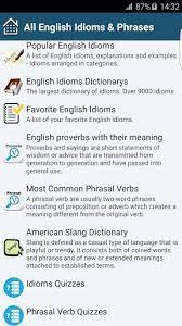 Descarga la última versión de english idioms and phrases apk + mod gratis. All English Idioms Phrases Apk Download For Android