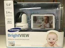 Samsung Sew 3043w Hd Baby Video Monitoring System White For Sale Online Ebay