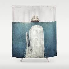 Stop Neglecting Bathroom Decor Our Designer Shower Curtains Bring A Fresh New Feel To An Ov Vintage Shower Curtains Cool Shower Curtains Whale Shower Curtain