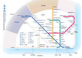 포르투갈 리스본 지하철의 그림 및 사진. Diagrams And Maps Metropolitano De Lisboa Epe English