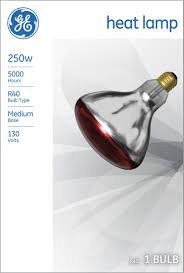 Shop with confidence on ebay! Ge Incandescent 250 Watt Light Bulb Br40 Red Heat Lamp 4 Year Life E26 Medium Base 1pk Walmart Com Walmart Com