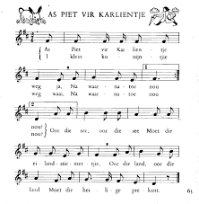Suid Afrikaanse Bladmusiek South African Sheet Music